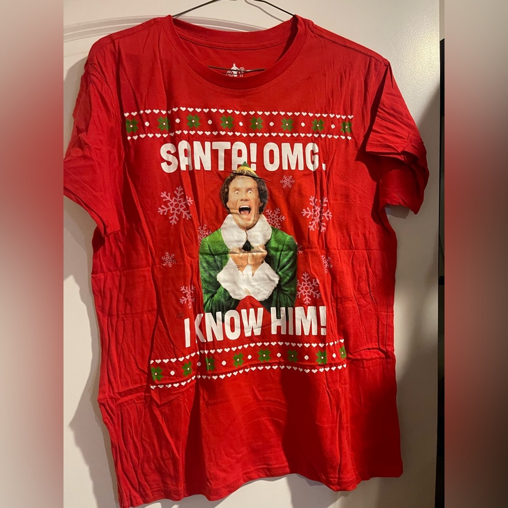 ELF Red Graphic Tee - Short Sleeve